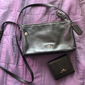 Coach Purse and Matching Wallet